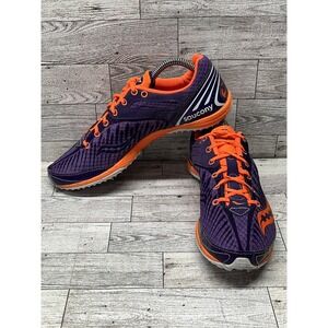 SAUCONY‎ Kilkenny XC 5 Track Purple Orange 19004-2 Women Size 9